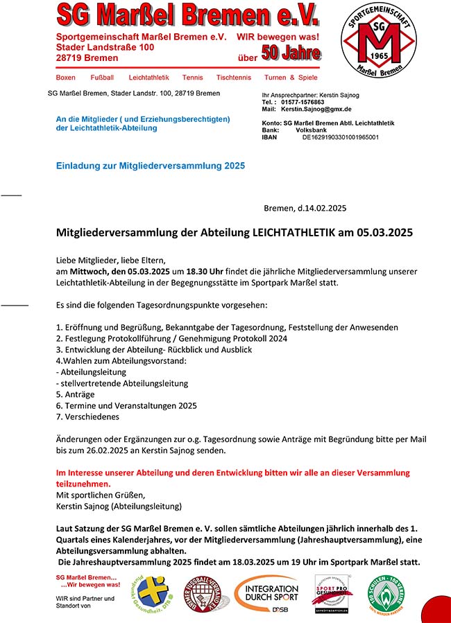 2025Einladung zur MV
